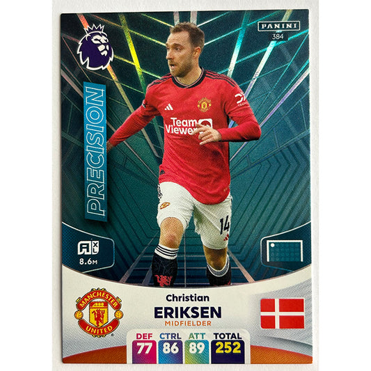 Panini Adrenalyn XL Premier League 2024 - ERIKSEN (MANCHESTER UNITED) Precision 384