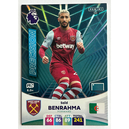 Panini Adrenalyn XL Premier League 2024 - BENRAHMA (WEST HAM UNITED) Precision 386