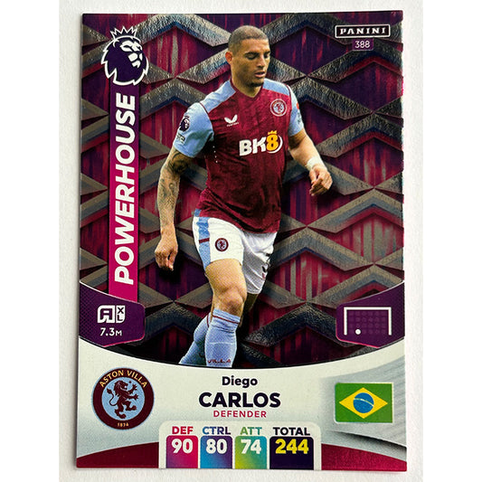 Panini Adrenalyn XL Premier League 2024 - DIEGO CARLOS (ASTON VILLA) Powerhouse 388