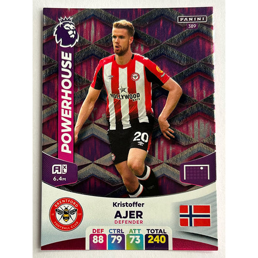 Panini Adrenalyn XL Premier League 2024 - AJER (BRENTFORD) Powerhouse 389