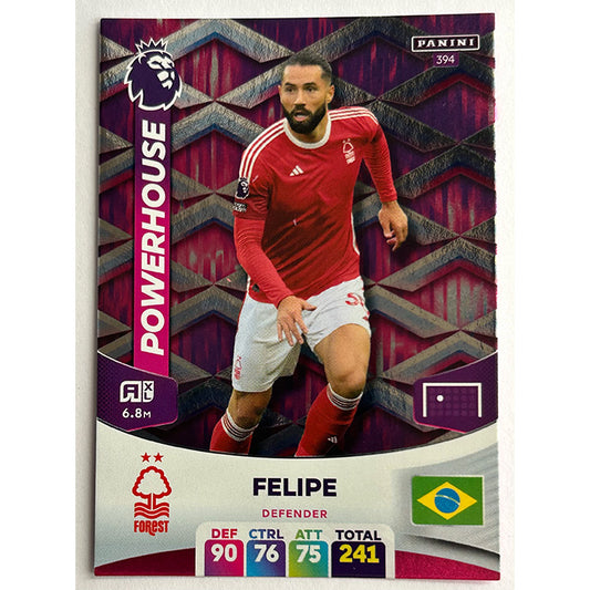 Panini Adrenalyn XL Premier League 2024 - FELIPE (NOTTINGHAM FOREST) Powerhouse 394
