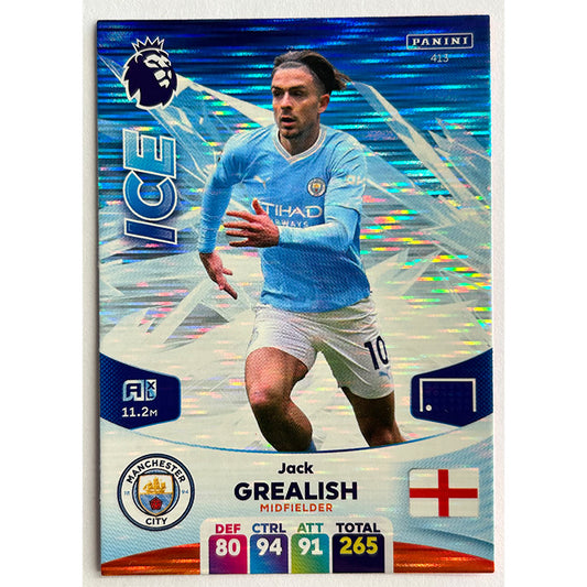 Panini Adrenalyn XL Premier League 2024 - GREALISH (MAN CITY) Ice 413