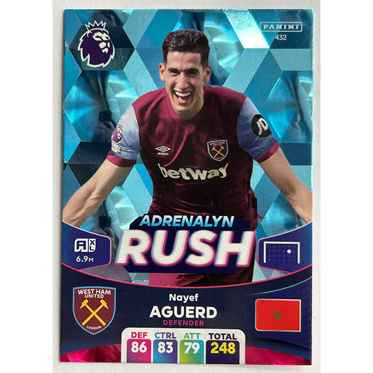 Panini Adrenalyn XL Premier League 2024 - AGUERD (WEST HAM UNITED) Adrenalyn Rush 432