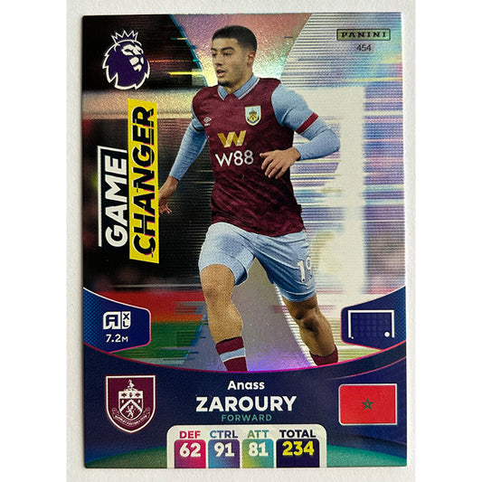 Panini Adrenalyn XL Premier League 2024 - ZAROURY (BURNLEY) Game Changer 454