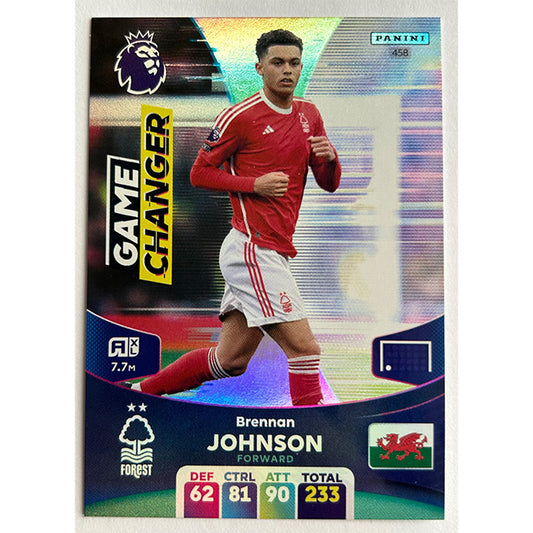 Panini Adrenalyn XL Premier League 2024 - JOHNSON (NOTTINGHAM FOREST) Game Changer 458