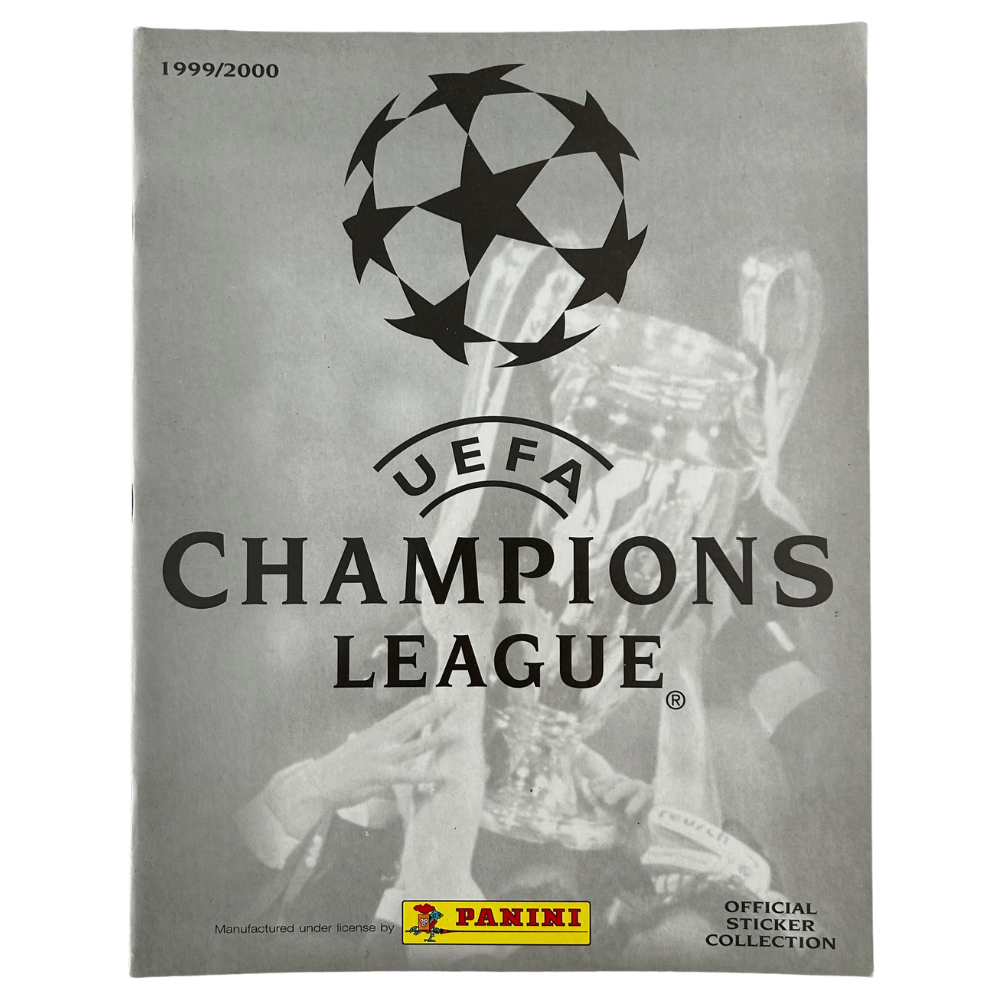 Panini 1999-2000 UEFA Champions League Sticker Collection - STICKER ALBUM (New & Unused)