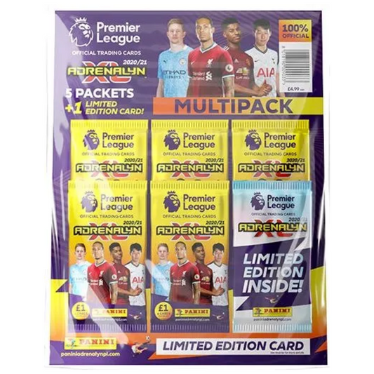 Panini 2020-21 Adrenalyn XL Premier League - MULTIPACK (5 packets + 1 Limited Edition card)