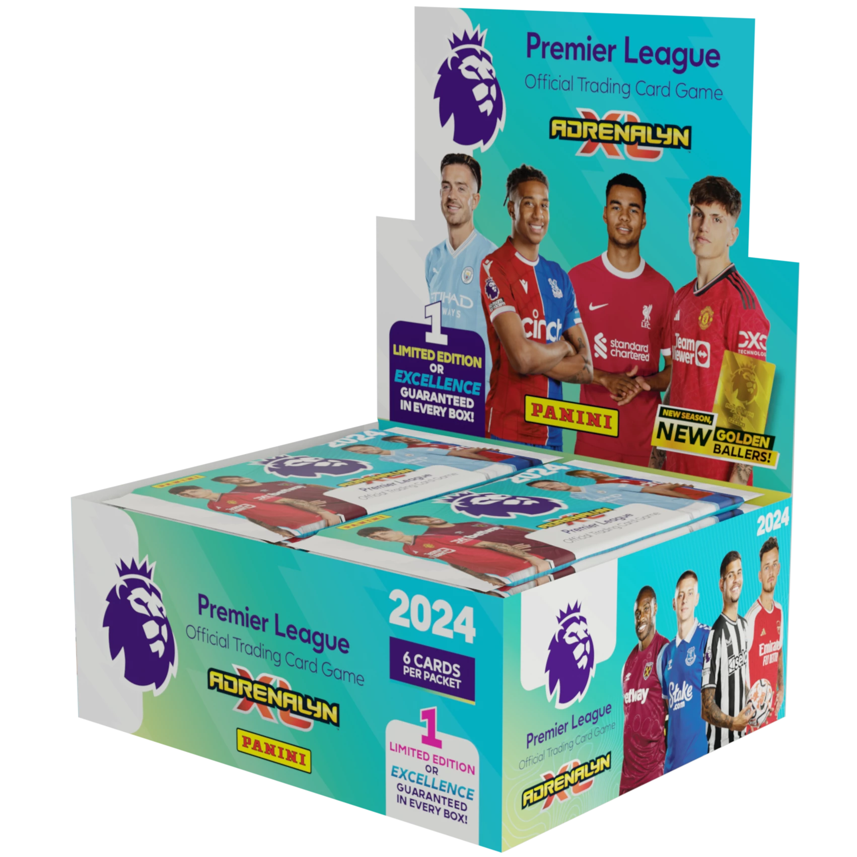 Panini 2025/24 Adrenalyn XL Premier League Box of 36 Packets JaqJnr