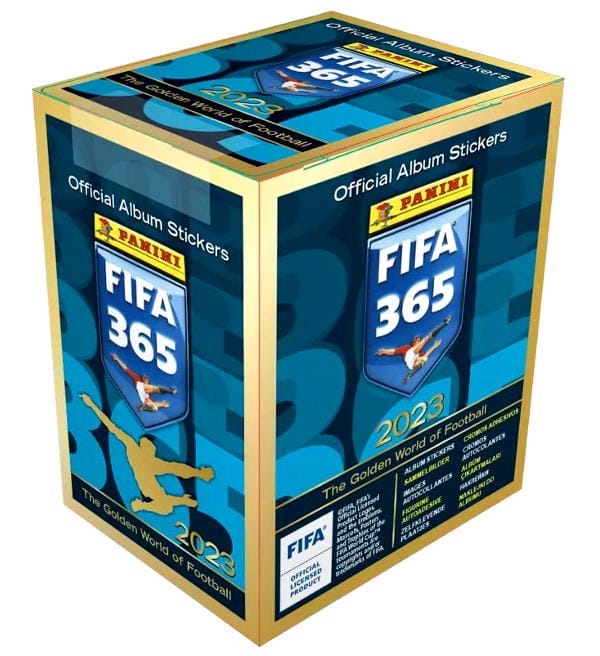 Panini 2023 FIFA 365 Official Album Stickers - Box of 50 Packets