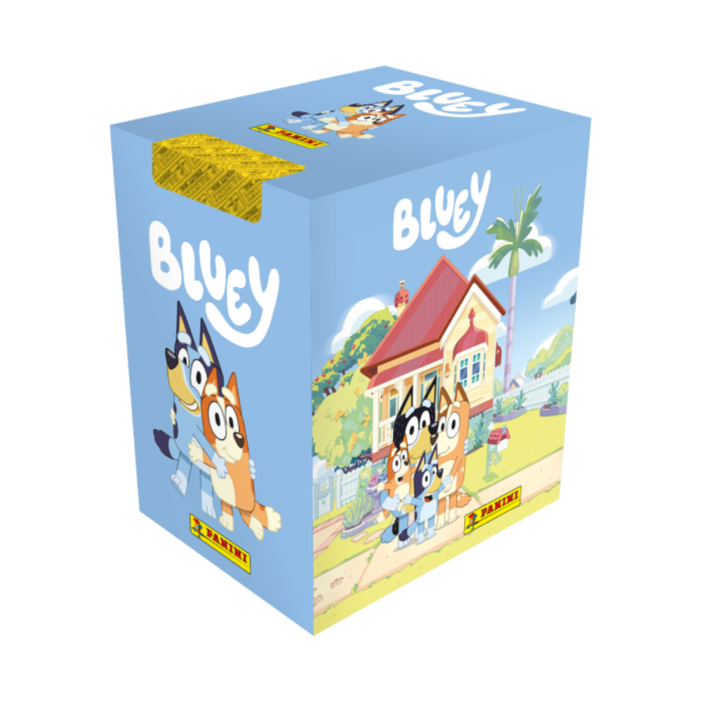 XMAS PRE-ORDER: Panini 2024 Bluey Sticker Collection Bundle (Sealed Box & Starter Pack)