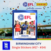 Panini EFL 2025-26 Sticker Collection - Single BIRMINGHAM CITY Stickers (#17 - #34)