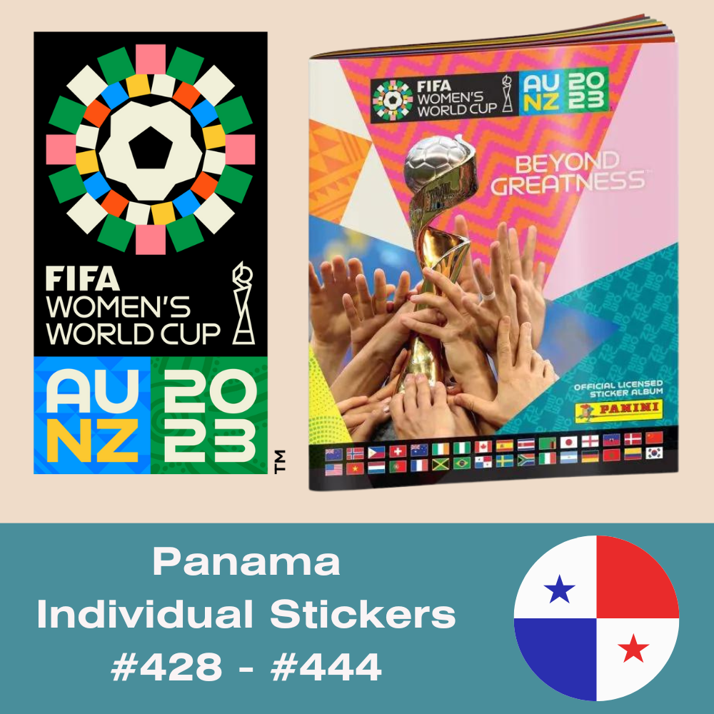 Panini FIFA Women's World Cup AU NZ 2023 - Single PANAMA Stickers (#428 - #444)