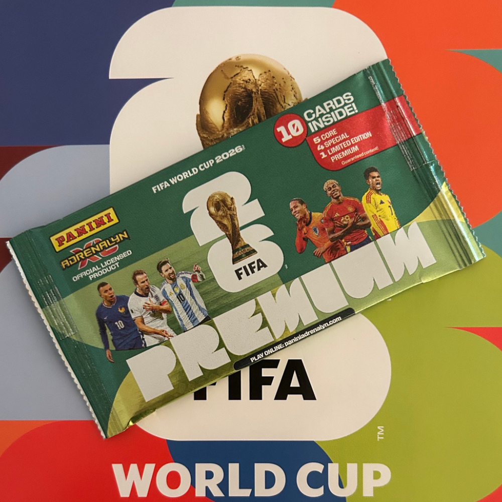 Panini FIFA World Cup 2026 Adrenalyn XL - Premium Trading Card Packets (10 Cards)