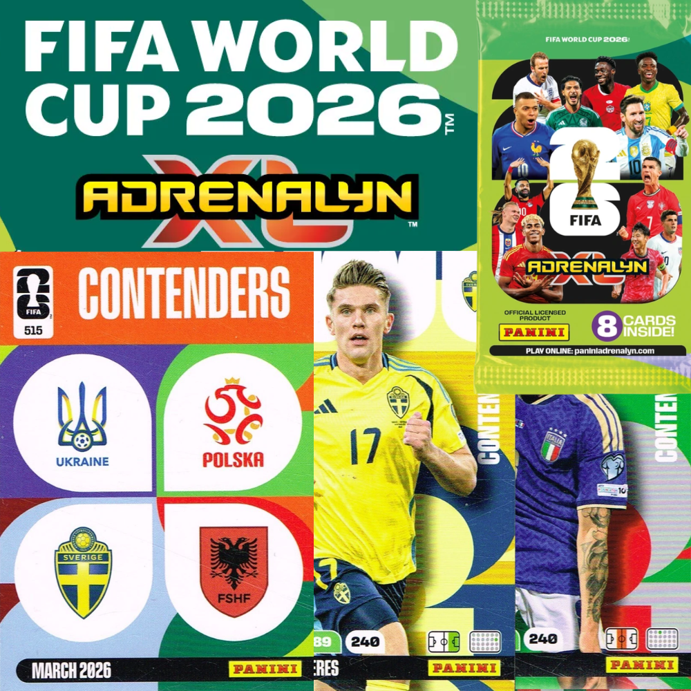 Panini FIFA World Cup 2026 Adrenalyn XL - Single CONTENDERS Cards (#514 - #549)