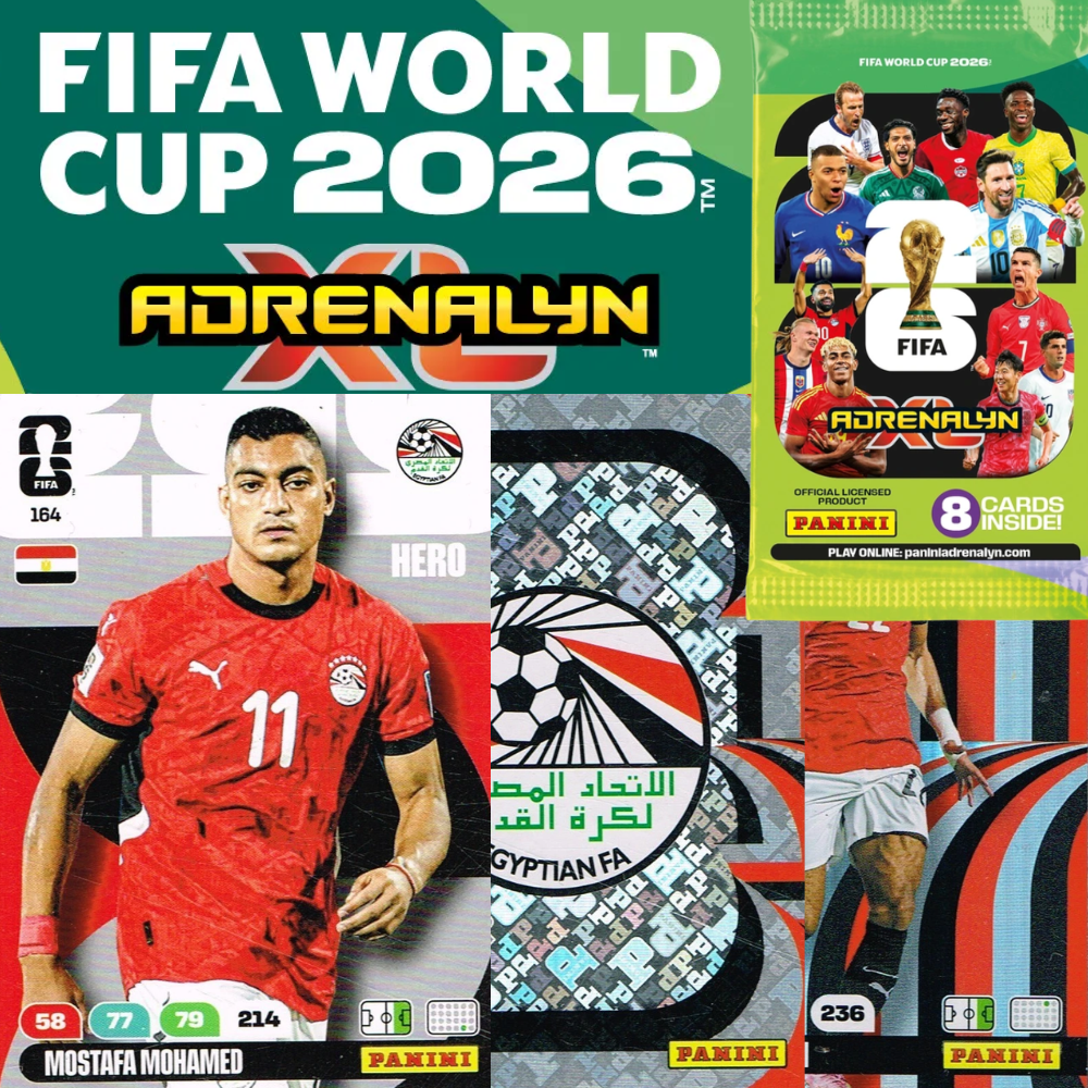 Panini FIFA World Cup 2026 Adrenalyn XL - Single EGYPT Cards (#154 - #165)