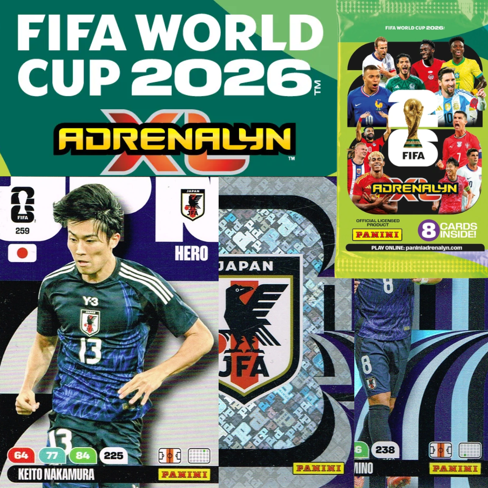 Panini FIFA World Cup 2026 Adrenalyn XL - Single JAPAN Cards (#250 - #261)