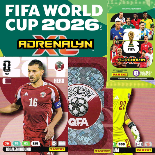 Panini FIFA World Cup 2026 Adrenalyn XL - Single QATAR Cards (#382 - #393)