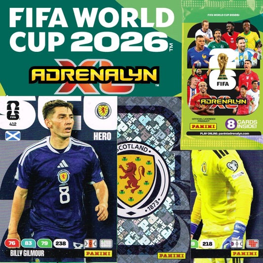 Panini FIFA World Cup 2026 Adrenalyn XL - Single SCOTLAND Cards (#406 - #417)