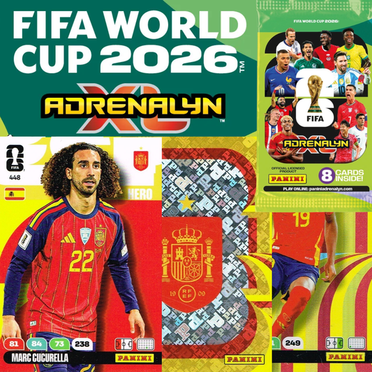 Panini FIFA World Cup 2026 Adrenalyn XL - Single SPAIN Cards (#442 - #453)