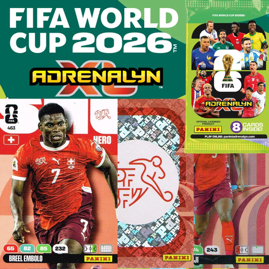 Panini FIFA World Cup 2026 Adrenalyn XL - Single SWITZERLAND Cards (#454 - #465)