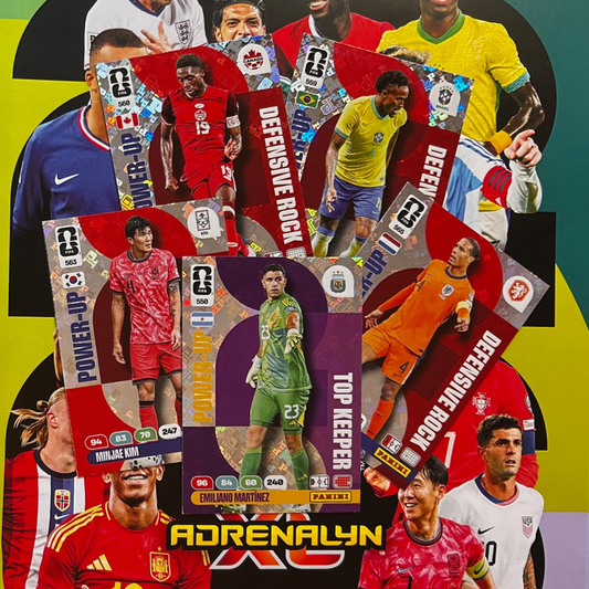 Panini FIFA World Cup 2026 Adrenalyn XL - Single TOP KEEPERS & DEFENSIVE ROCKS Cards (#550 - #567)