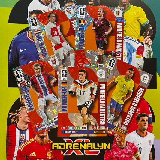 Panini FIFA World Cup 2026 Adrenalyn XL - Single MIDFIELD MAESTROS Cards (#568 - #585)