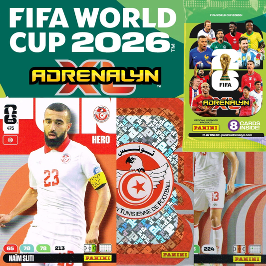 Panini FIFA World Cup 2026 Adrenalyn XL - Single TUNISIA Cards (#466 - #477)