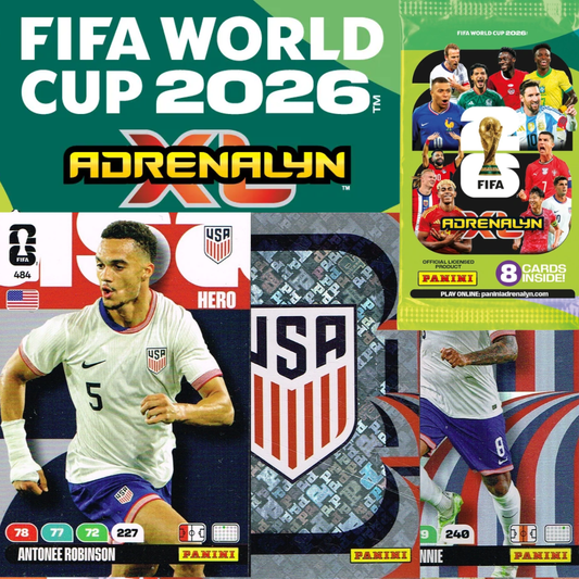Panini FIFA World Cup 2026 Adrenalyn XL - Single UNITED STATES Cards (#478 - #489)