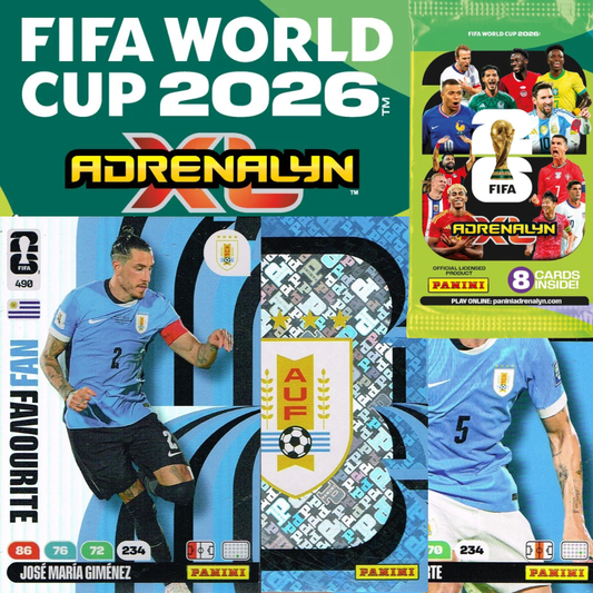 Panini FIFA World Cup 2026 Adrenalyn XL - Single URUGUAY Cards (#490 - #501)