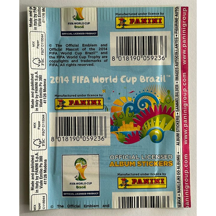 Panini Sticker Packet Panini FIFA World Cup Brasil 2014 - Sticker Packet – JaqJnr