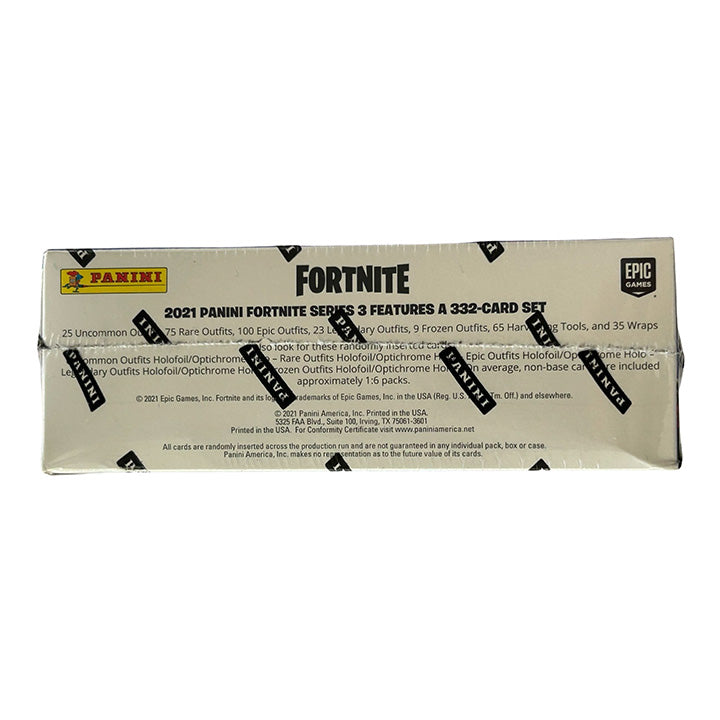 Panini Fortnite Series 3 2021 Hobby Trading Cards - Box of 24 Packets