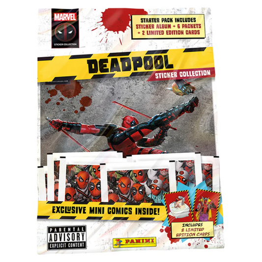 Panini Marvel Deadpool Sticker Collection - Starter Pack