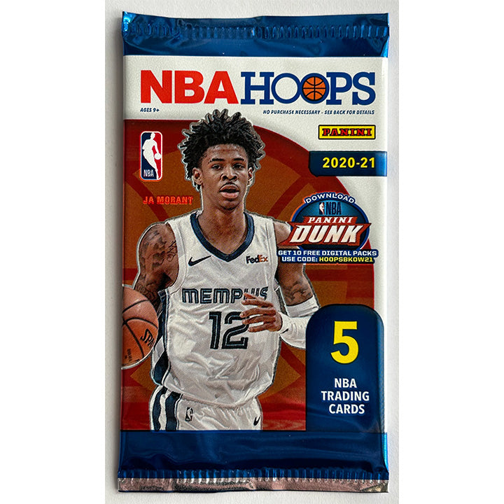 Panini NBA Hoops 2020-21 - Card Packets inc Neon Green