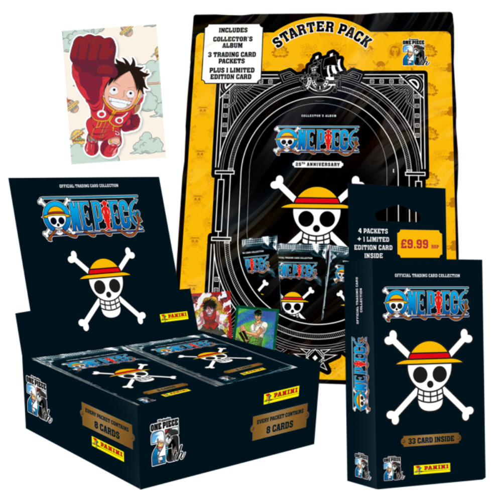 Panini One Piece Sticker Box - Road To Egghead Sammelalbum Mit 186 Stickern