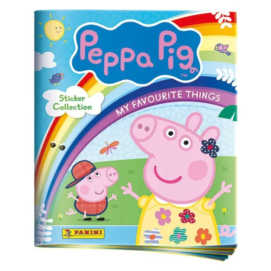 Panini Peppa Pig My Favourite Things Sticker Collection - Sticker Album