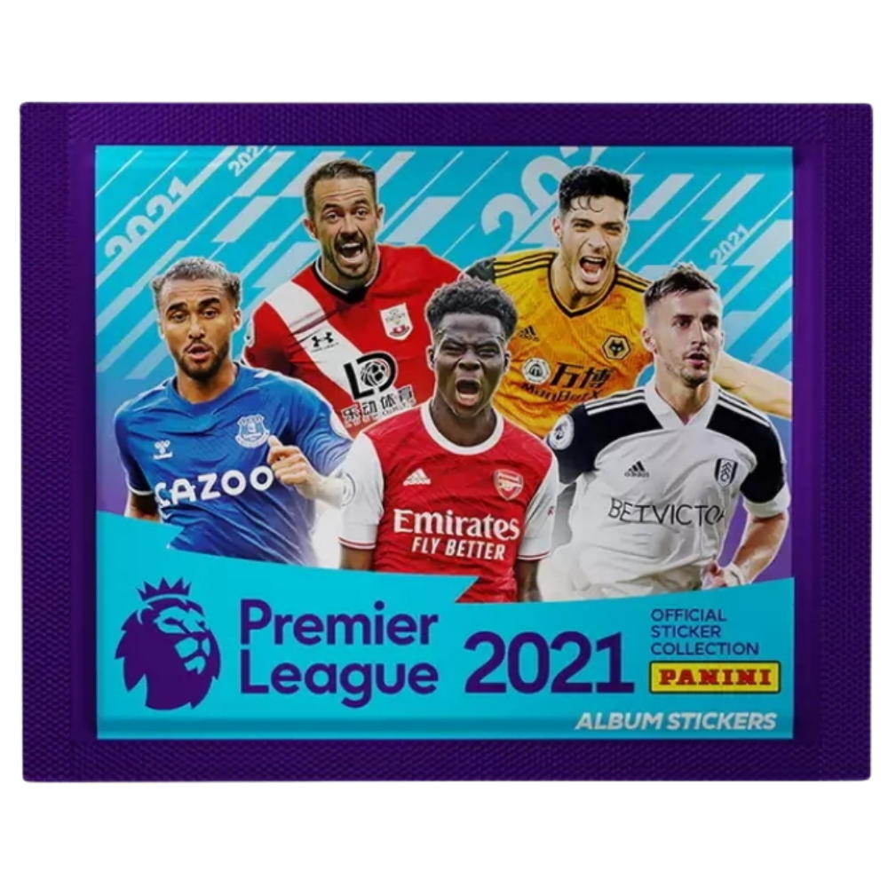 Panini Premier League 2021 Official Sticker Collection - Sticker Packe ...
