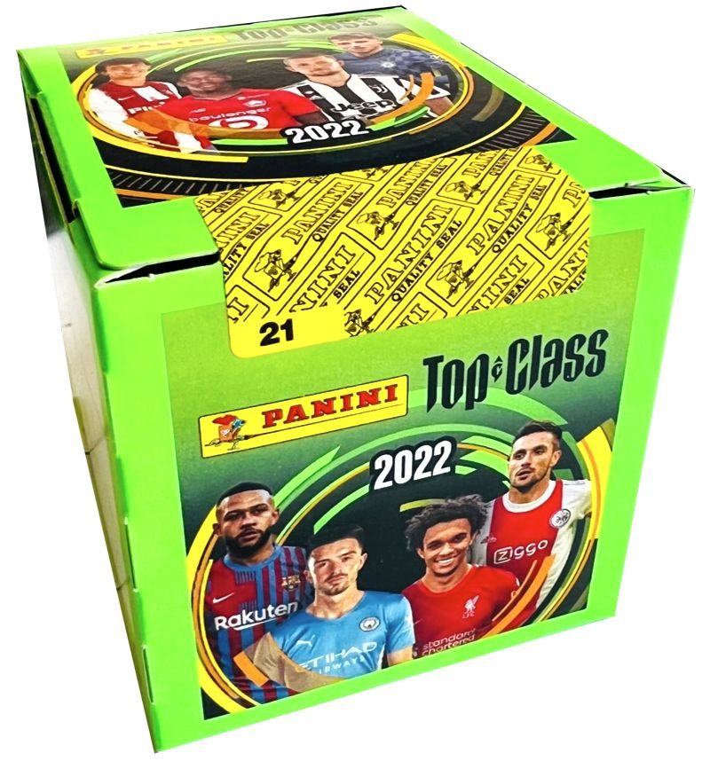 Panini Top Class 2022 Official Album Stickers - Box of 50 Sticker Packets