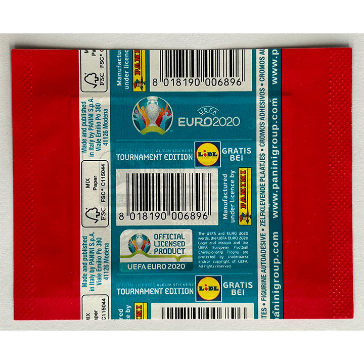 Panini UEFA EURO 2020 Tournament Edition LIDL Release - Sticker Packet ...