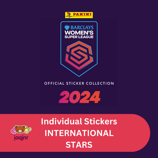 Panini Barclays Women's Super League 2024 - Single INTERNATIONAL STARS Stickers (#152 - #163)