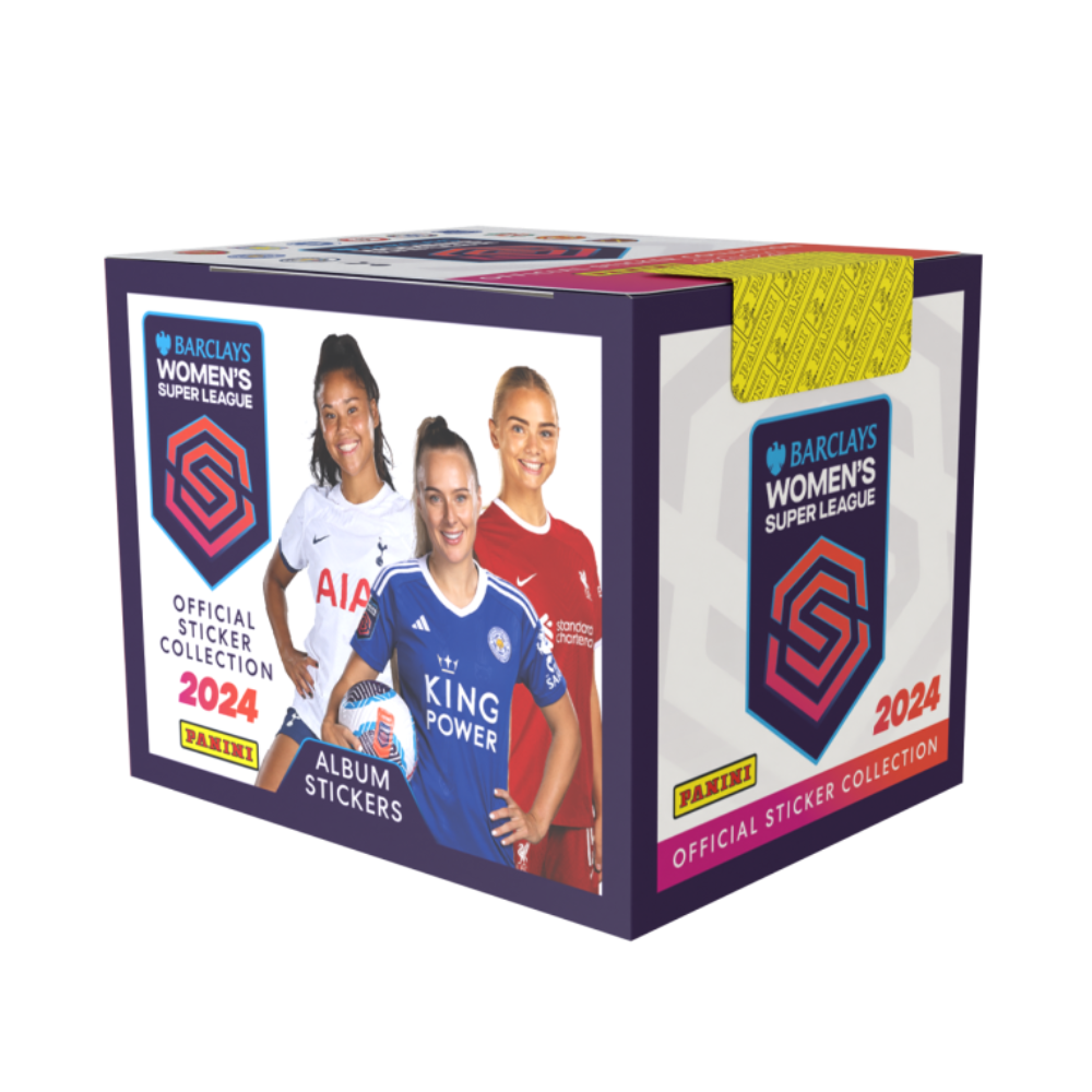 Panini Women's Super League 2024 Official Sticker Collection - Sealed Box of 50 Packets