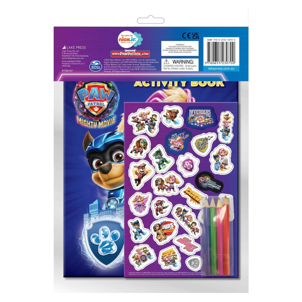 Paw Patrol: Activity Fun Pack - The Mighty Movie