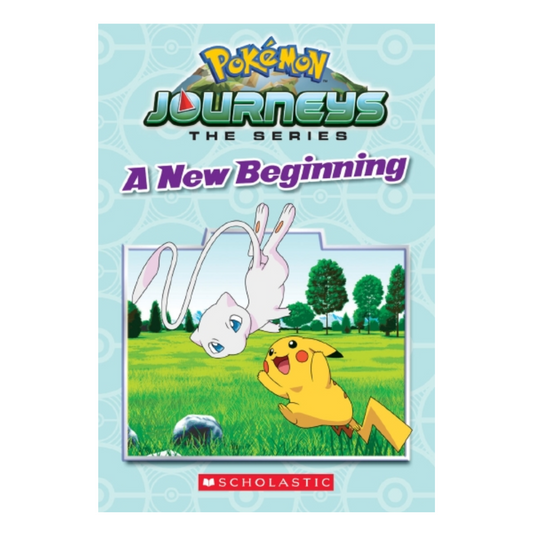 Pokemon Books - A NEW BEGINNING Pokemon Journeys: The Series