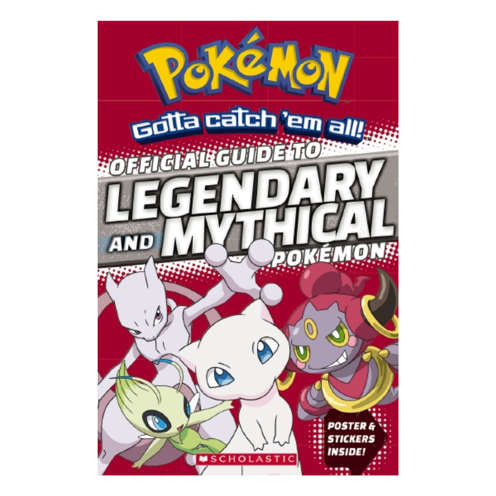 Pokemon Books - THE OFFICIAL GUIDE TO LEGENDARY AND MYTHICAL POKEMON