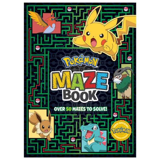 Pokémon Maze Activity Book (2025 Release)