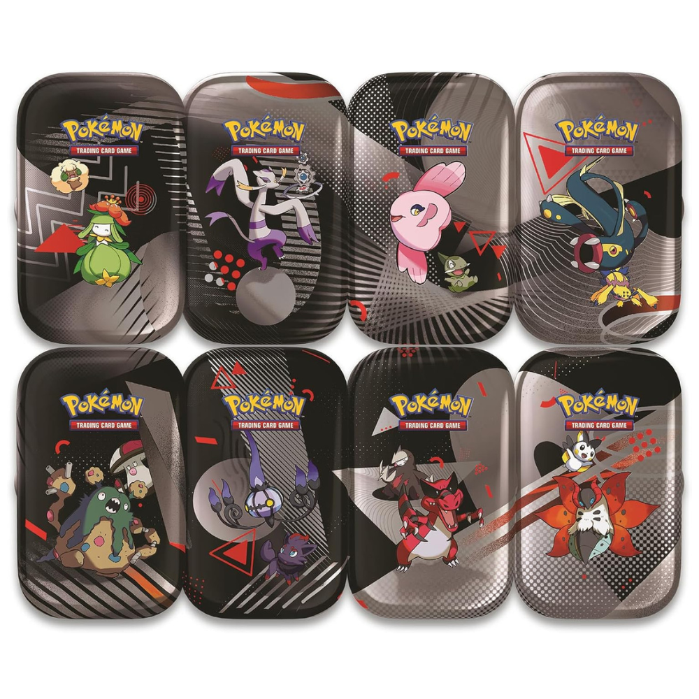 Pokemon TCG Scarlet & Violet 10.5 Unova Mini Tin (Randomly Selected)