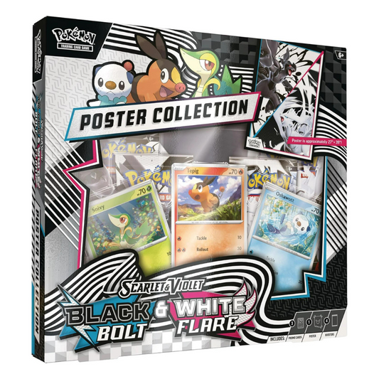 Pokemon TCG Scarlet & Violet 10.5 Unova Poster Collection Box
