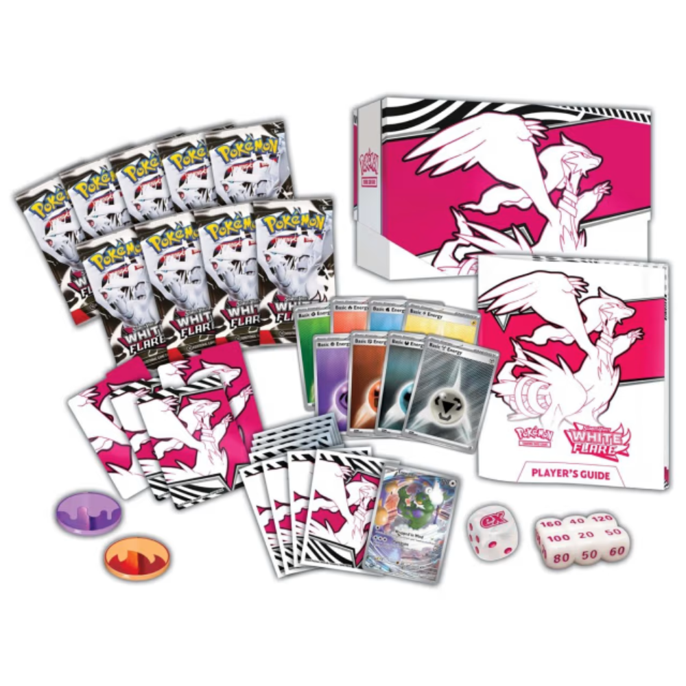 Pokemon TCG Scarlet & Violet White Flare Elite Trainer Box