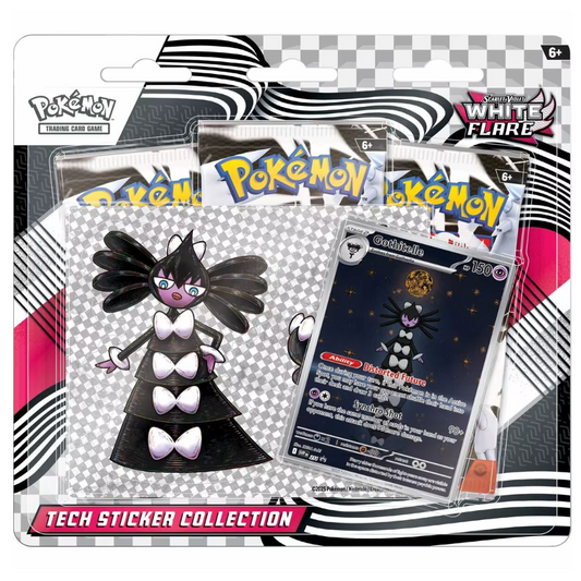 Pokemon TCG Scarlet & Violet White Flare Tech Sticker Collection (Gothitelle)