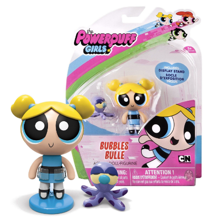 Powerpuff Girls Action Figurine - BUBBLES Series 1 (1st Edition)