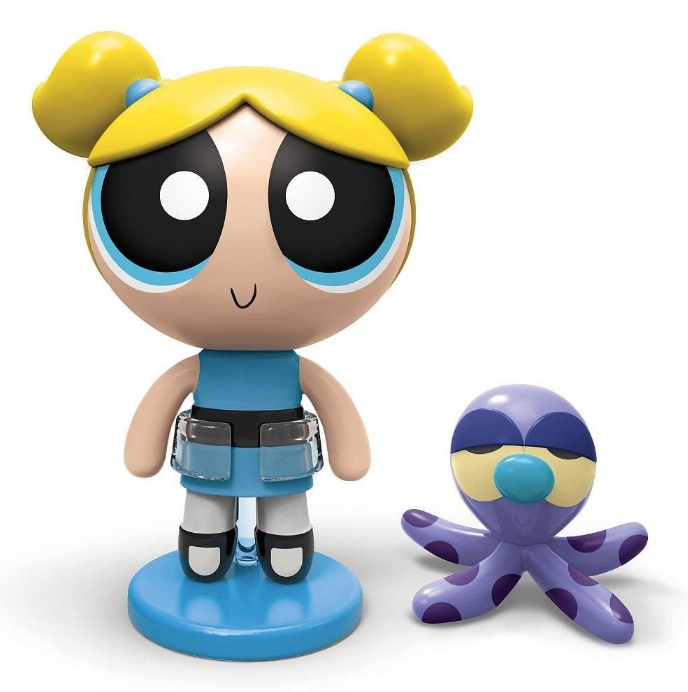 Powerpuff Girls Action Figurine - BUBBLES Series 1 (1st Edition)